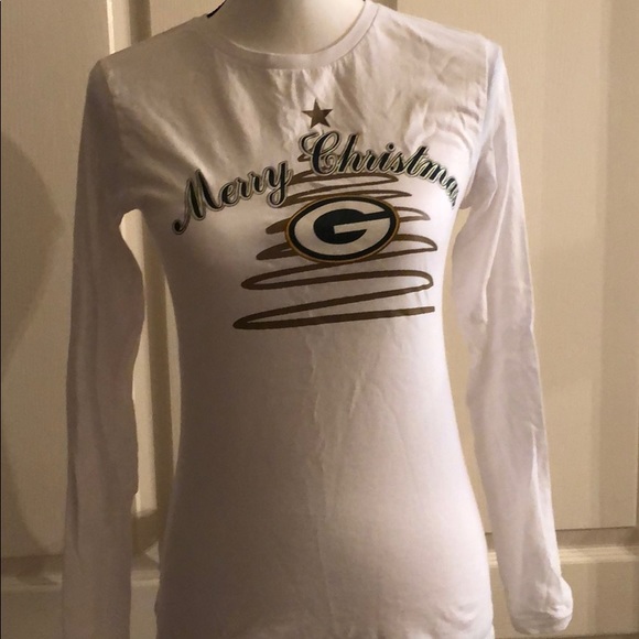 NFL Tops - GREEN BAY PACKERS - Christmas Long Sleeve Tee